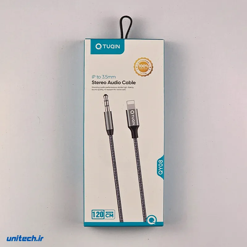 تبدیل Lightning به AUX کیوتوکین مدل QY08 C237o8